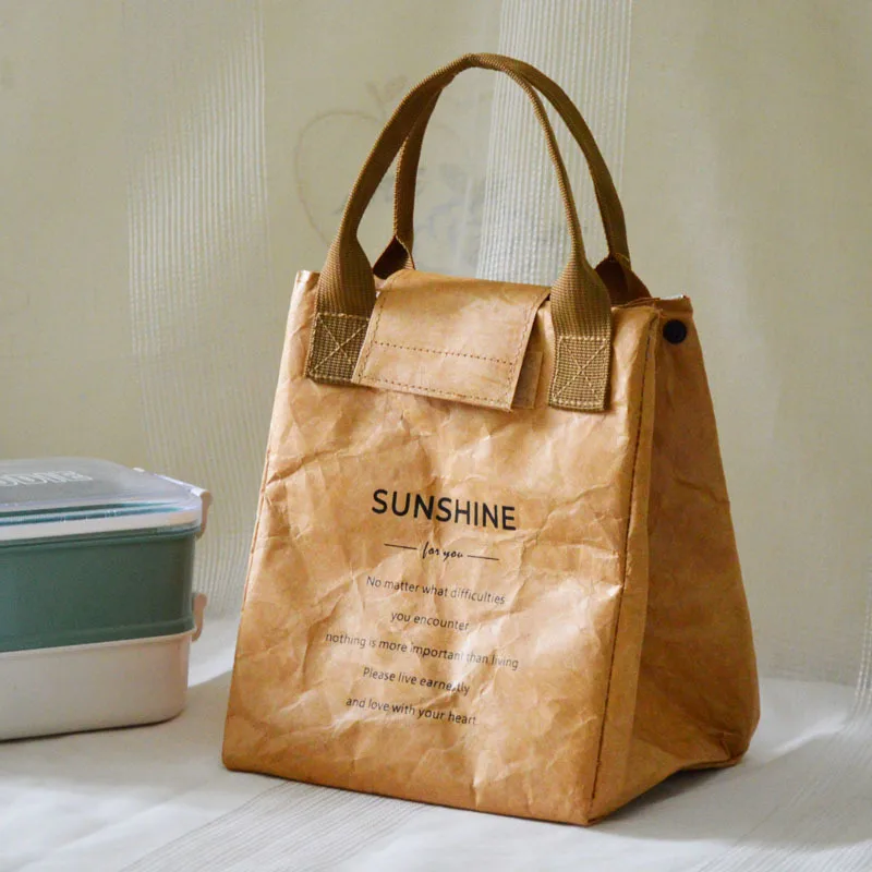 Хартия пакет за обяд Непромокаем изолационен пакет Удължава и утолщает Алуминиево фолио Японската чанта Офис работник Студент