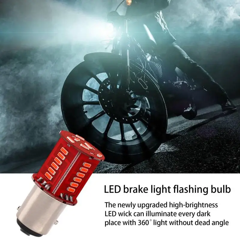 Задни стоп-сигнал на мотоциклет 12 В, led ефекта на светлинни предупредителен задна светлина за мотоциклет с ярка светлина, led светлини за задна фенер мотоциклет