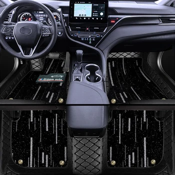 Авто двуслойни подложка за MERCEDES BENZ GLK-Class X204 2008-2015 Предните и задните автомобилни постелки