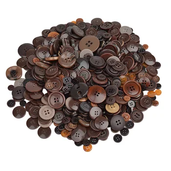 Аксесоари за бродерия, копчета от смола с кръгла форма 13 см, непромокаеми и здрави, смесени цветове, идеални за проекти направи си САМ