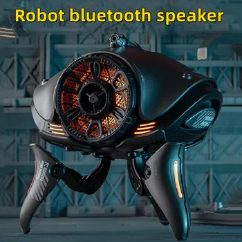 Безжична Робот Bluetooth Говорител на Събуфъра Игри Led Стерео Музикален Център Съраунд Звук Caixa De Som за Компютър, Tv Boom Box