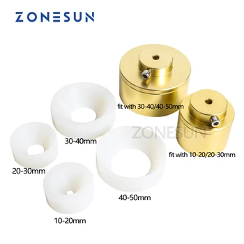 Битумен патронник ZONESUN за ръчно затваряне 28-32 мм, 38 мм, 10 до 50 мм, със защитен пръстен, силиконови аксесоари за ограничаване на