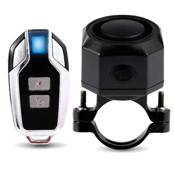 Вибрационна аларма, Безжична аларма за зареждане чрез USB, Чувствителна и симпатична анти-кражба велосипедна аларма