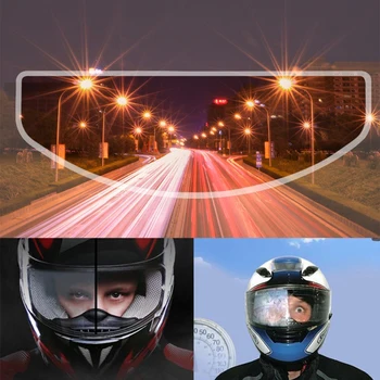 Висококачествен обектив за шлем, за защита от дъжд, Прозрачни каски MT, филм за мотоциклетни каски, Непромокаемая филм, Защита от замъгляване, нашивка за мотоциклетни шлем