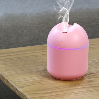 Височината Мини-Овлажнител на Въздуха USB Aroma Essential Oil Дифузер За Домашна Кола Ултразвукова Туманообразователь с Led Лампа Дифузер