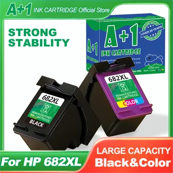 Възстановени са Съвместими касети с Мастило HP 682 682XL за принтер HP DeskJet Ink Advantage 4178, 2778, 2776 