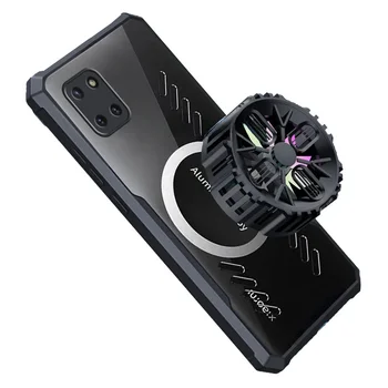 Геймерский Калъф за Телефон Samsung Galaxy Note 10 Lite Графеновая покритие За Отвеждане на Топлината С Осем Дупки за Дишане Прозрачен Тънък Корпус