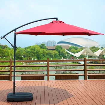 Годишният Водоустойчив чадър от слънцето на открито, голям чадър, плажен чадър, Градински чадър от хотела