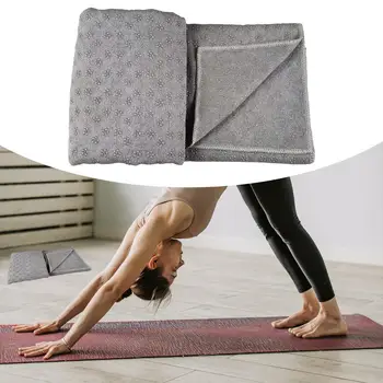 Горещ килимче за йога, кърпа за практикуване на йога, оборудване за практикуване на йога, кърпа за йога, пот