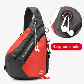 Градинска нагрудная чанта, водоустойчив жак за слушалки, спортни пътуване, Колоездене, къмпинг, туризъм, Бягане, езда, скално катерене xa122wd