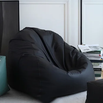 Диван-чанта за отдих на открито, Мързелив калъф за четене на пода, детски диван, единична Отвън, удобна релаксираща мебели Релено Para Puffs