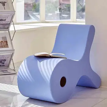 Ергономичен дизайн и Креативни Столове За Всекидневна Модерни Дизайнерски Мобилни Столове За Дневна За възрастни Nordic Single Meubles De Salon Furnitures