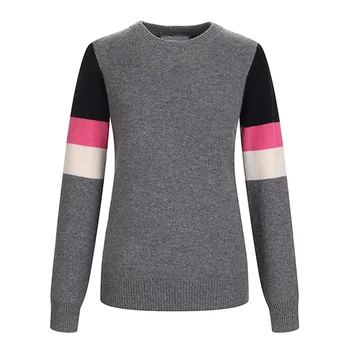 Жена вязаный пуловер Golf trend slim fit изглежда хармонична, молодежно и индивидуално, пуловер с дълги ръкави, корейската версия sports ve