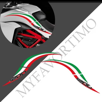 За Ducati MULTISTRADA 1200 1200 S S Стикери-Облицовка На Резервоара, Щипки За Газ, Течно гориво, Комплект за Защита на Коляното