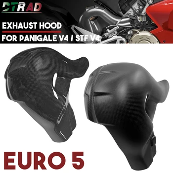 За DUCATI Streetfighter Panigale V4 V4S V4R 2022 2023 Топлинен Щит Защитен Кожух на Изпускателната Тръба Аксесоари За Мотоциклети Euro 5