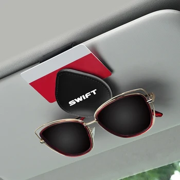 За Suzuki Swift zc33s Sport zc31s zc72s 2022 2020-2013 2012-2008 2005 Автомобилен Козирка За Слънчеви Очила Скоба За Съхранение на Очила от Изкуствена Кожа