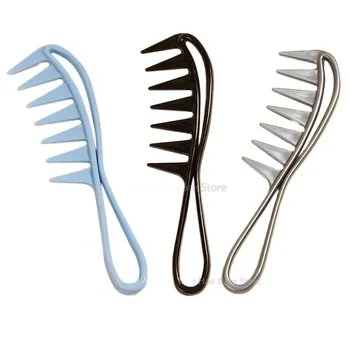 За Волосрозчіска За Волосся Plastic Comb Къдрава Hair Salon Hairdressing Comb Massage for Hair Styling Tool for Hair Curl