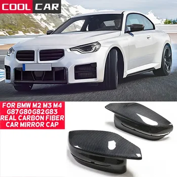 За Новото BMW M2 G87 2023 M3 M4 G80 G82 G83 2021-2023 + Капак на Автомобилни Огледала От Настоящето Въглеродни Влакна, Аксесоари За Външността на автомобила
