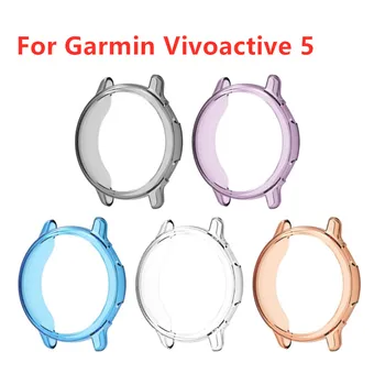 Защитен калъф за умни часовници на Garmin Vivoactive 5, защитни капаци от TPU, почеса защитна броня