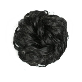 Изкуствена коса с лъчите за растрепанных коса, Кудрявая шнола във формата на коготка, изкуствена коса с натурални вълнообразни пити за придаване на обем на косата за жени