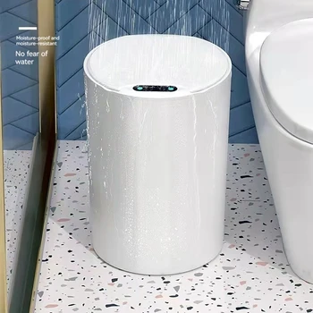 Интелигентен кофа за боклук с автоматично определението за вътрешни тоалетни, Кухни, Всекидневни спални и Кръгли Кофи за боклук