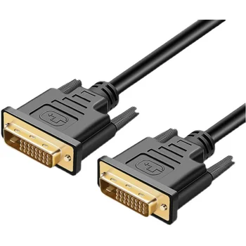 Кабел DVI 24 + 1 кабел видео с висока разделителна способност, компютърна видео карта, монитор, удължителен кабел за ТЕЛЕВИЗОР, проектор