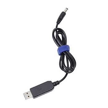 Кабел преобразуване на USB в постоянен ток от 5 до 9 В, нагоре напрежение Кабел 5,5x2,1mm, Съединители dc, 1 м, Нов
