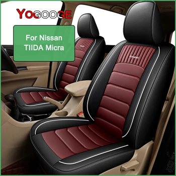 Калъф за столче за кола YOGOOGE За интериора на Nissan Tiida Micra С Автоаксессуарами (1 седалка)