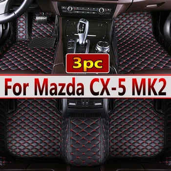 Килими LHD За Mazda CX-5 cx5 MK2 2022 2023 2020 2021 2019 2017 2018 Автомобилни Постелки За Пода, Обичай Детайли на Интериора, Водоустойчиви Калъфи