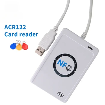 Копие IC карти RFID-Копирна машина NFC Четец Сценарист ACR122-A9