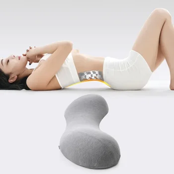 Лумбална възглавница от пяна с ефект на памет, лумбална възглавница, защита на долната част на гърба, възглавница за подкрепа на долната част на гърба по време на сън бременни жени.