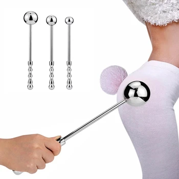 Метални топки за стимулация на точката G, анален накрайник, масажор на простатата, пръчка, Анален накрайник от неръждаема стомана, секс играчки за двойки