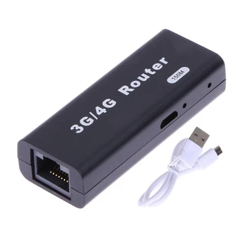 Мини Преносим USB на Рутера за Безжичен Рутер с 3G/4G Wifi Точка за Достъп до Wlan Точка за Достъп Wi-Fi 150 Mbps RJ-45 на USB Безжичен Рутер С USB-кабел