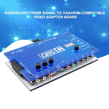 Многофункционален Видеокомпонент с добра отлично възпроизвеждане на цветовете на сигнала RGBS/Scart/ypbpr компонент на VGA/HDMI-съвместим контролер GBSC