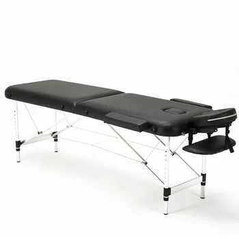 Многофункционална луксозна масажът легло за грижа за лицето, сгъваема козметична преносима сгъваема Електрическа козметична легло за салон за красота