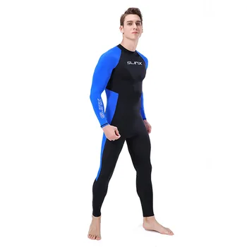 Мъжки неопрен с дълъг ръкав, трико за сърфиране, гмуркане, водолазный костюм за цялото тяло със защита от ултравиолетови лъчи, Водни спортове, цели облекло от ликра