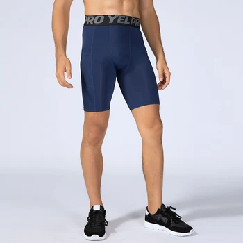 Мъжки спортни панталони за укрепване на мускулатурата, чорапогащи за джогинг, спортно облекло с еластичен колан, бански за фитнес, спортни гащи, влагопоглощающие трикотажни изделия