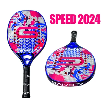 Насладете се на Точността и Силата, с ракета Gaivota 2024 Speed Attack за плажен тенис Red EVA