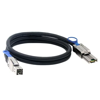 Нов кабел за твърд диск Mini SAS HD от СФФ-8644 до СФФ-8088 12G-6G