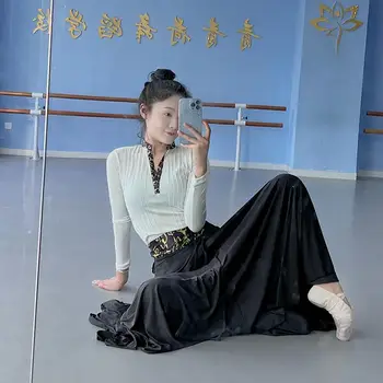 Нови монголски танцови костюми, монголски танцови костюми, бельо етническа рокля, монголски рокля за пробна практики, дрехи за жени