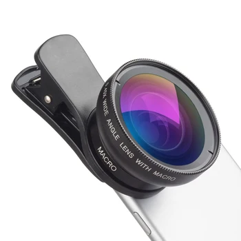 Обектив, HD-камера, 2 в 1 0.45 x сверхширокоугольный и 12.5 x макро-обектив за мобилен телефон Samsung за iPhone 11