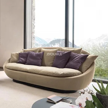 Облак Двойни мека Мебел за дневна Минималистичные Италиански дизайнерски спални Подови дивани Ергономичен Банкетна салон Хапки Мебели за дома