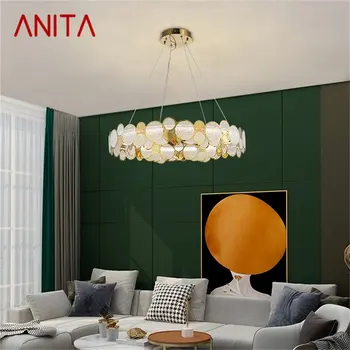 Окачен лампа на DENI в постмодерния стил, творчески led лампа за дома, трапезария, хол