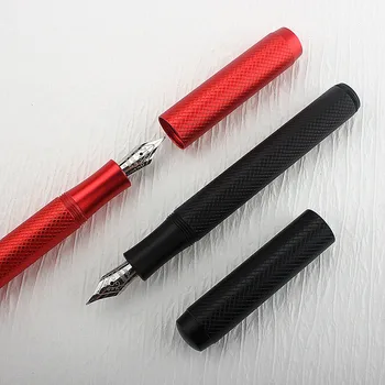 Премиум Бизнес офис Мини Къса черна писалка Extra Fine 0,38 мм Луксозна писалка за писане с писалка