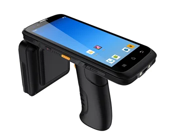 Преносим четец на PDA устройства с Android 12 UHF RFID с голям радиус на действие за складиране на инвентар