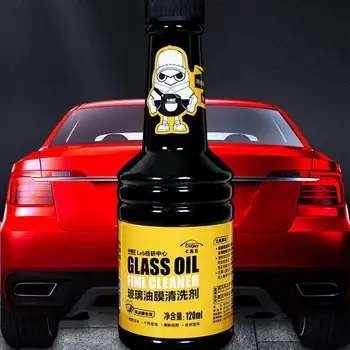 Препарат за почистване на автомобилни стъкла, удаляющее масло фолио за стъкло, за Пречистване на маслената фолио на предното стъкло на автомобила, Козметично средство за кола, удаляющее мръсотия и петна от вода