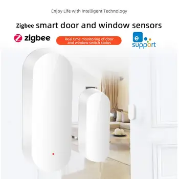 Приложение eWeLink Zigbee PIR Сензор Магнитен Сензор за врати И прозорци, Поддръжка на Smart home е Необходимо Екран с централно управление EasyLink Портал