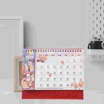Сгъваем Календар, декорация за маса, Настолен Календар, Декоративен Календар, Дневник за дома, офиса, училището