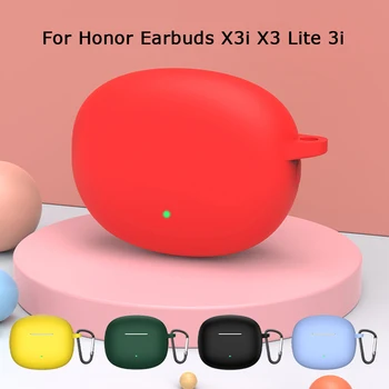Силиконов Защитен Калъф за Huawei Honor накрайници за уши X3i X3 Lite Безжични Слушалки, Защитно покритие за Честта накрайници за уши X3 Case