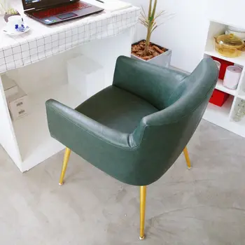 Скандинавските трапезни столове, Модерен минималистичен Луксозни домакински стол с облегалка, Столове за грим, Спални, кабинети, Офис столове